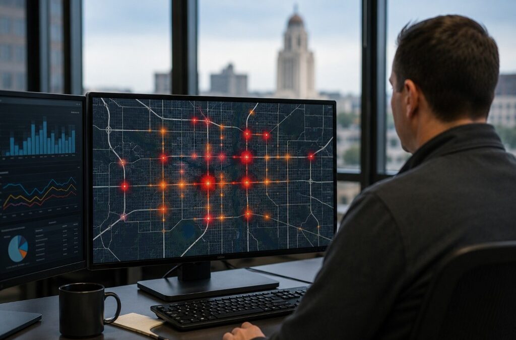 How Lincoln, NE, Ranks Its Dangerous Intersections Using Traffic Data